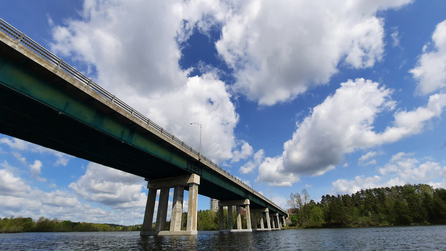 Le Pont Jacques Cartier Du 18 Mai 2021 (Vue Eau)