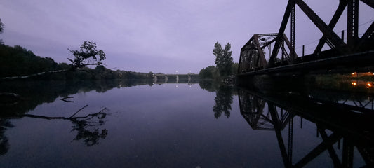 Aube 20 Août 2021 (Vue B2) 5H32 Pont Noir De Sherbrooke