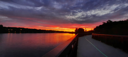 Lac Des Nations Du 28 Août 2021 5H50 (Vue Pp20) Au Parc Jacques Cartier De Sherbrooke