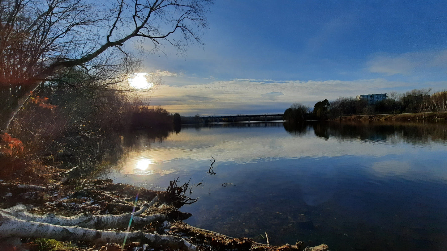 Le Journal De David -Le Coucher Soleil Du 2021-11-20 Sherbrooke (Vue 1) Cliquez Pour Voir Les 8