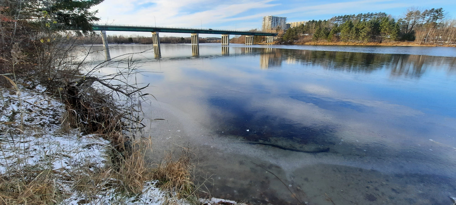 La Glace Est De Retour Sur La Rivière Magog - Journal Sherbrooke Du 2021-11-28 (15 Photos)