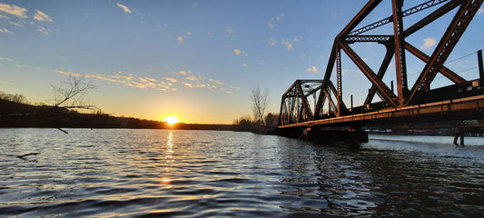 Coucher De Soleil Au Pont Noir 13 Décembre 2021 (Vue B2)