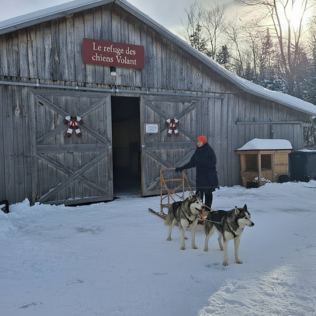 Le refuge des chiens Volant