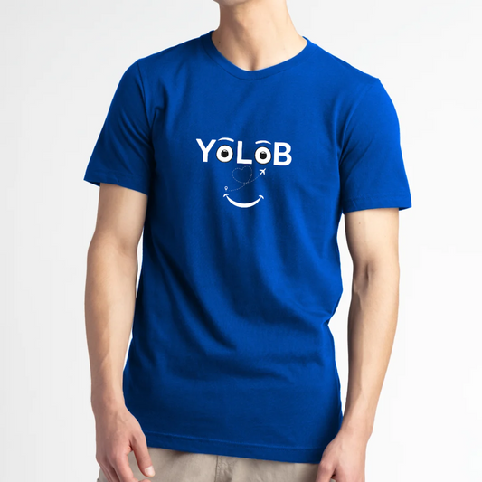 T-shirt #bleu #yolob #voyages #yolo #bonheur
