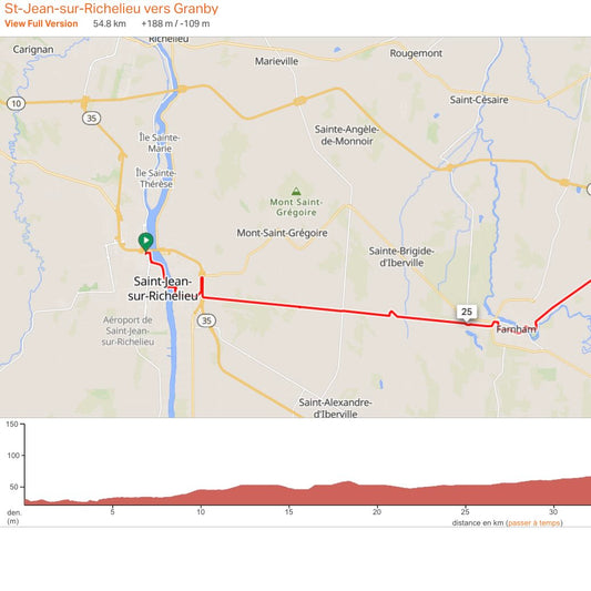 St-Jean-Sur-Richelieu Vers Granby